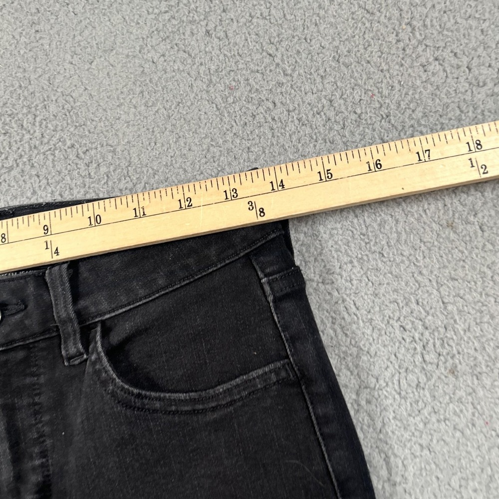American Eagle Jegging Jeans Womens 6 Black High Rise Skinny Stretch Denim Pants - Picture 9 of 16